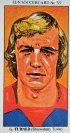 1978-79 The Sun Soccercards #727 Graham Turner Front