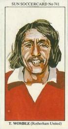 1978-79 The Sun Soccercards #741 Trevor Womble Front