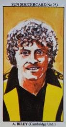 1978-79 The Sun Soccercards #753 Alan Biley Front