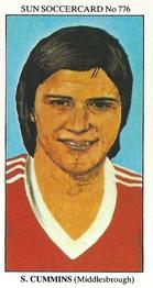 1978-79 The Sun Soccercards #776 Stan Cummins Front