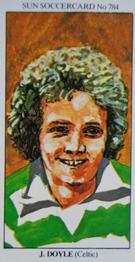 1978-79 The Sun Soccercards #784 Johnny Doyle Front