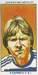 1978-79 The Sun Soccercards #787 Peter Eastoe Front