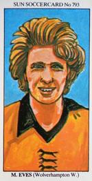 1978-79 The Sun Soccercards #793 Mel Eves Front
