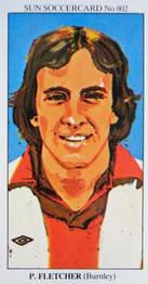 1978-79 The Sun Soccercards #802 Paul Fletcher Front