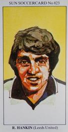 1978-79 The Sun Soccercards #823 Ray Hankin Front