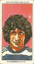 1978-79 The Sun Soccercards #825 Rachid Harkouk Front