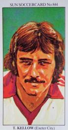 1978-79 The Sun Soccercards #844 Tony Kellow Front