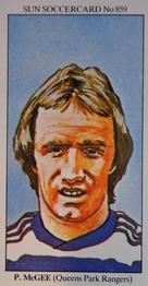 1978-79 The Sun Soccercards #859 Paul McGee Front