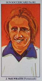 1978-79 The Sun Soccercards #861 Jim McIlwraith Front