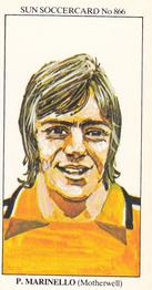 1978-79 The Sun Soccercards #866 Peter Marinello Front