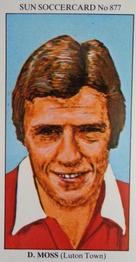 1978-79 The Sun Soccercards #877 David Moss Front