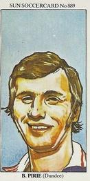 1978-79 The Sun Soccercards #889 Billy Pirie Front