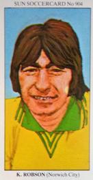 1978-79 The Sun Soccercards #904 Keith Robson Front