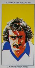 1978-79 The Sun Soccercards #907 Gerry Ryan Front