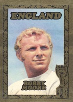 1969-70 A&BC Chewing Gum World Cup Giant Posters - A&BC World Cup Footballers #NNO Bobby Moore Front