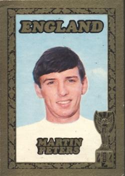 1969-70 A&BC Chewing Gum World Cup Giant Posters - A&BC World Cup Footballers #NNO Martin Peters Front