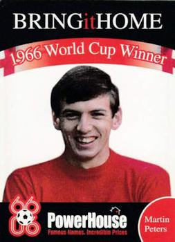 2006 PowerHouse 66-06 Bring it Home 1966 World Cup Winner #NNO Martin Peters Front