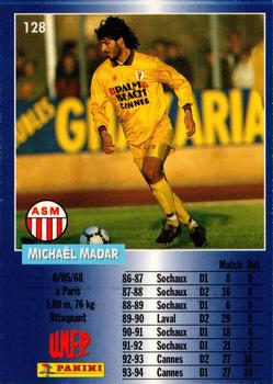 1994-95 Panini UNFP #128 Mickael Madar Back