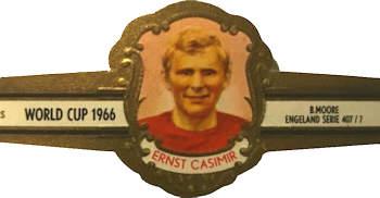 1966 Ernst Casimir - Series 407 World Cup 1966 #7 Bobby Moore Front