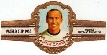 1966 Ernst Casimir - Series 407 World Cup 1966 #17 Wili Schulz Front