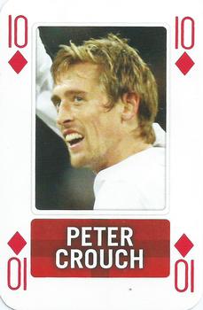 2010 Waddingtons Number 1 England Football #10♦ Peter Crouch Front