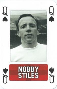 2010 Waddingtons Number 1 England Football #Q♠ Nobby Stiles Front