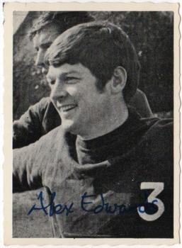 1969-70 A&BC Crinkle Cut Photographs (Scottish) #15 Alex Edwards Front