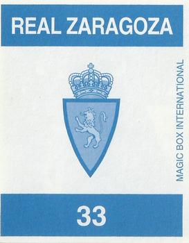 1994-95 Magic Box International Real Zaragoza 1932-1995 #33 v. Leeds United - Jackie Charlton Back
