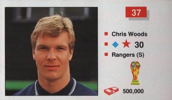 1990 Merlin The World Cup Sticker Collection Italia 1990 #37 Chris Woods Front