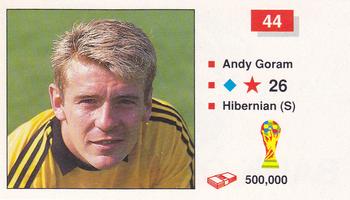 1990 Merlin The World Cup Sticker Collection Italia 1990 #44 Andy Goram Front