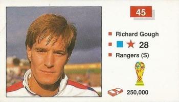 1990 Merlin The World Cup Sticker Collection Italia 1990 #45 Richard Gough Front