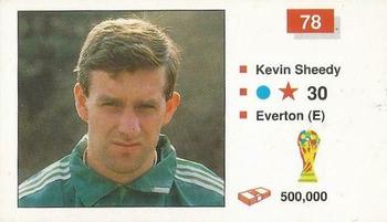 1990 Merlin The World Cup Sticker Collection Italia 1990 #78 Kevin Sheedy Front