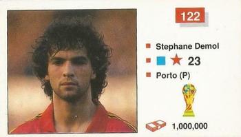 1990 Merlin The World Cup Sticker Collection Italia 1990 #122 Stephane Demol Front