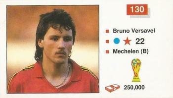 1990 Merlin The World Cup Sticker Collection Italia 1990 #130 Bruno Versavel Front