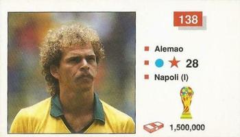 1990 Merlin The World Cup Sticker Collection Italia 1990 #138 Alemao Front