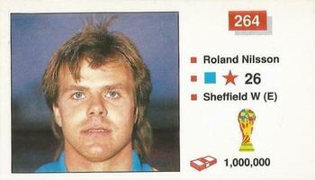 1990 Merlin The World Cup Sticker Collection Italia 1990 #264 Roland Nilsson Front