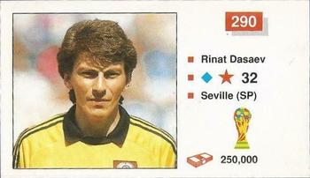 1990 Merlin The World Cup Sticker Collection Italia 1990 #290 Rinat Dasaev Front