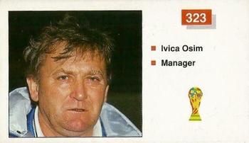 1990 Merlin The World Cup Sticker Collection Italia 1990 #323 Ivica Osim Front