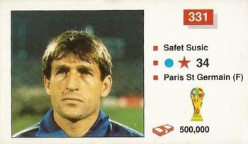 1990 Merlin The World Cup Sticker Collection Italia 1990 #331 Safet Susic Front