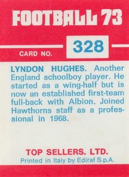 1972-73 Panini Top Sellers #328 Lyndon Hughes Back