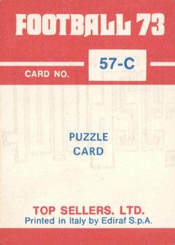 1972-73 Panini Top Sellers #57C Peter Houseman/Paul Edwards Back