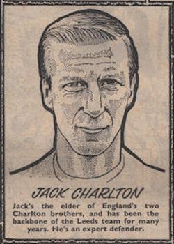1970 Valiant - England's World Cup Squad #NNO Jack Charlton Front