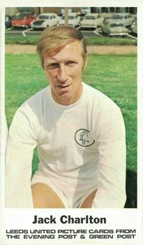 1968 Leeds Evening Post - Leeds United Picture Cards #NNO Jack Charlton Front