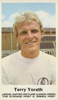 1968 Leeds Evening Post - Leeds United Picture Cards #NNO Terry Yorath Front