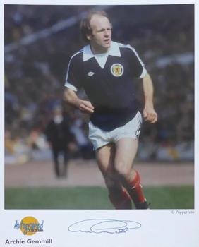 1998-99 Westminster Collection - British Football Greats Autographed Edition #NNO Archie Gemmill Front