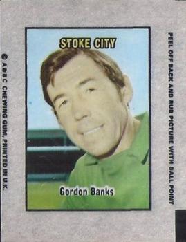 1970-71 A&BC Chewing Gum Action Transfers #NNO Gordon Banks Front