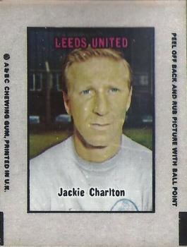 1970-71 A&BC Chewing Gum Action Transfers #NNO Jack Charlton Front
