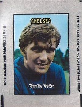 1970-71 A&BC Chewing Gum Action Transfers #NNO Charlie Cooke Front