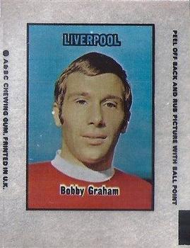 1970-71 A&BC Chewing Gum Action Transfers #NNO Bobby Graham Front
