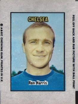 1970-71 A&BC Chewing Gum Action Transfers #NNO Ron Harris Front